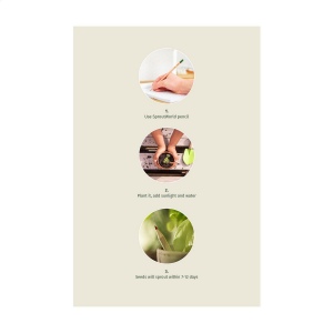 Crayon Sproutworld avec un message inspirant pour la nature 15
