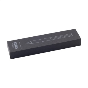 Stylo à bille avec recharge d'encre bleue en aluminium recyclé 3