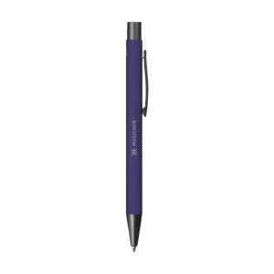Stylo à bille à encre bleue en aluminium recyclé 35