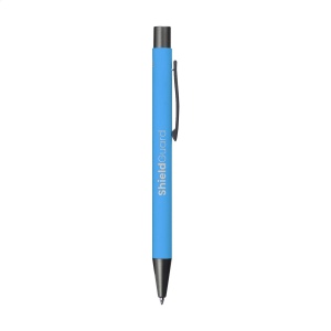 Stylo à bille à encre bleue en aluminium recyclé 36