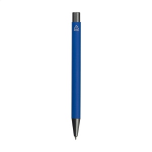 Stylo à bille à encre bleue en aluminium recyclé 38