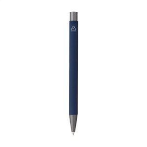 Stylo à bille à encre bleue en aluminium recyclé 44