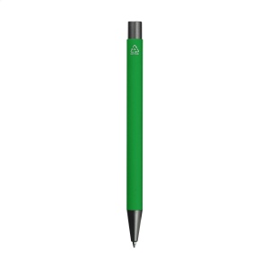 Stylo à bille à encre bleue en aluminium recyclé 45