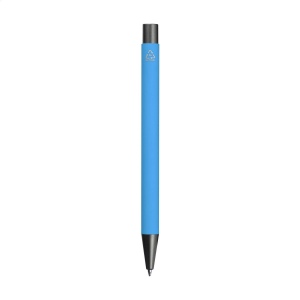 Stylo à bille à encre bleue en aluminium recyclé 48