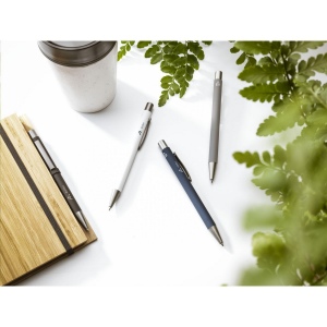 Stylo à bille à encre bleue en aluminium recyclé 50