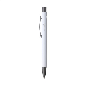Stylo à bille à encre bleue en aluminium recyclé 19