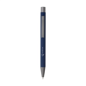 Stylo à bille à encre bleue en aluminium recyclé 8
