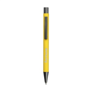 Stylo à bille à encre bleue en aluminium recyclé 10