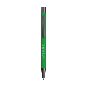 Stylo à bille à encre bleue en aluminium recyclé 9