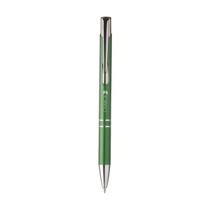 Stylo à bille à encre bleue en aluminium recyclé 22