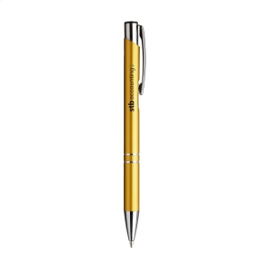 Stylo à bille à encre bleue en aluminium recyclé 28