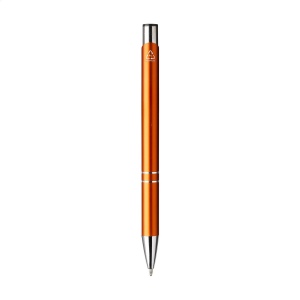 Stylo à bille à encre bleue en aluminium recyclé 35