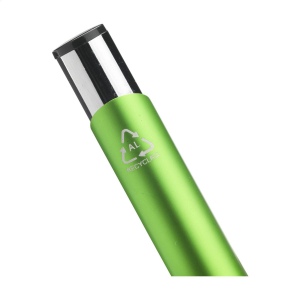 Stylo à bille à encre bleue en aluminium recyclé 43