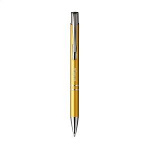 Stylo à bille à encre bleue en aluminium recyclé 17