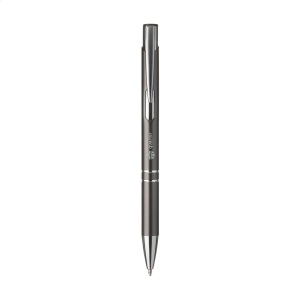 Stylo à bille à encre bleue en aluminium recyclé 19