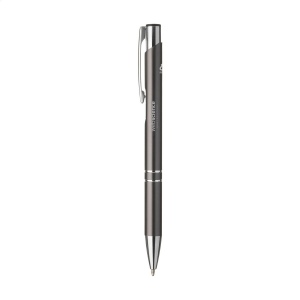 Stylo à bille à encre bleue en aluminium recyclé 8