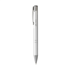 Stylo à bille à encre bleue en aluminium recyclé 7