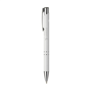 Stylo à bille à encre bleue en aluminium recyclé 3
