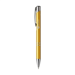 Stylo à bille à encre bleue en aluminium recyclé 6