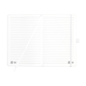 Ce carnet au format A5 est fabriqué à partir de papier sans bois et contient environ 64 feuilles/128 pages de papier ligné de couleur crème (170 g/m²) 13