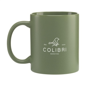 Mug en céramique de grande qualité avec extérieur mat et intérieur brillant. 10
