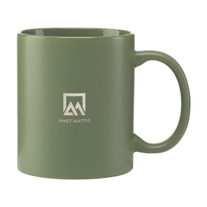 Mug en céramique de grande qualité avec extérieur mat et intérieur brillant. 4