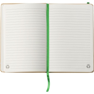 Carnet A5 en carton recyclé Gianni 10