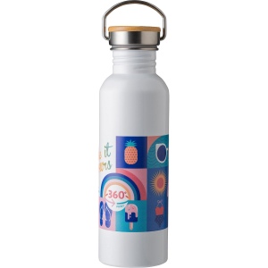 Bouteille de 700 ml en acier inoxydable Poppy 6