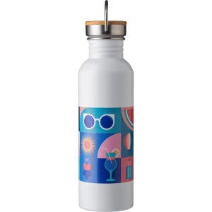 Bouteille de 700 ml en acier inoxydable Poppy 8