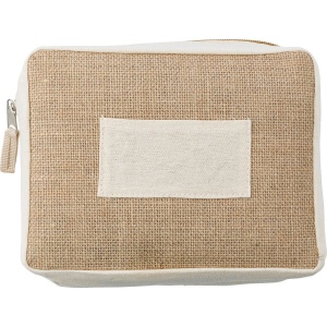 Trousse de toilette en jute Julian 2