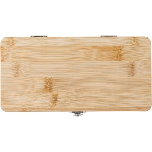 Boîte à outils de 27 pièces en bambou Elmar 2