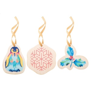 CreaJul Wood Décoration de sapin de Noël personnalisée 4