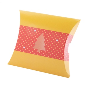 CreaBox Pillow Xmas S boite en forme de petit coussin