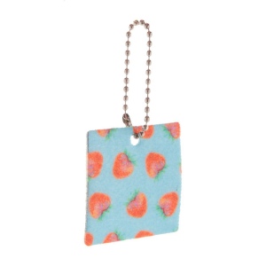 Felty porte-clé personnalisé, rond 4
