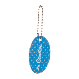 Felty porte-clé personnalisé, rond 3