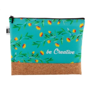 CreaBeauty Cork L RPET Trousse de maquillage personnalisée 3