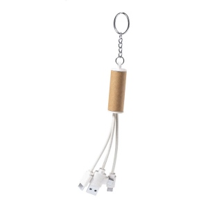 Paplen porte-clés câble de chargement USB 2