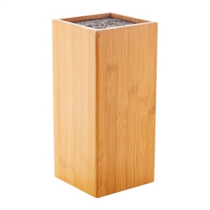 Santoku bloc de couteaux en bambou 2