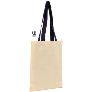 Petit tote bag 130grs coton avec anses de couleurs : sarasota 8