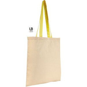 Tote bag 130grs coton avec anses de couleurs : atlanta 11