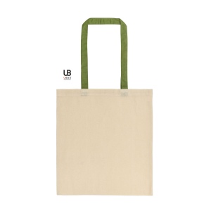 Tote bag 130grs coton avec anses de couleurs : atlanta