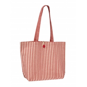 Sac shopping 180grs coton rayé : mykonos