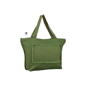 Sac t-bottom 320grs coton zippé avec poche zippée : tahiti 5