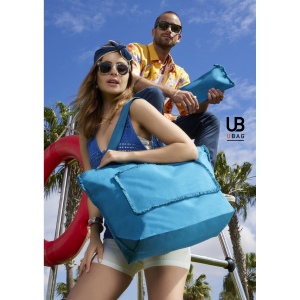 Sac t-bottom 320grs coton zippé avec poche zippée : tahiti