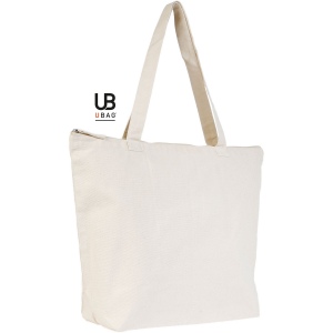 Sac t-bottom 280grs coton zippé : new york 2