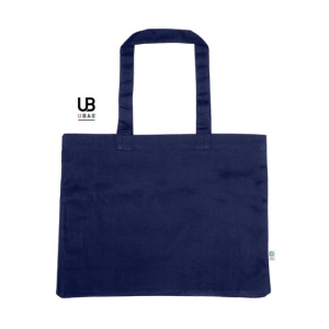 Sac shopping 220grs coton avec soufflets : malibu