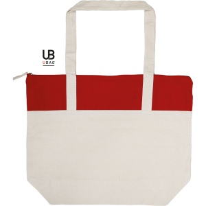 Sac t-bottom 220grs coton zippé avec poche interieure : paris 2