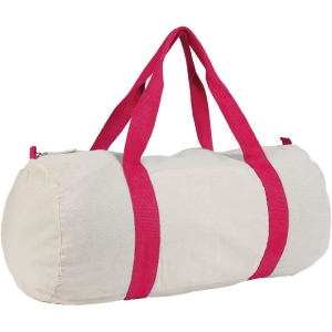 Sac polochon 170grs coton avec anses de couleurs : palma 4