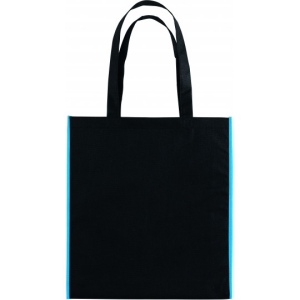 Tote bag avec soufflet uni et bi-couleur 80grs non tissé avec soufflets : monte carlo 11
