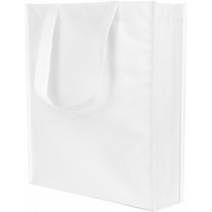 Tote bag avec soufflet uni et bi-couleur 80grs non tissé avec soufflets : monte carlo 2